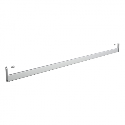 8853A - Hanging rail L=600 in rectangular tube 30x10 mm, to fix under the brackets.